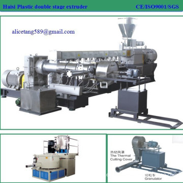 High capacity thermoplastic plastic PVC pelletizing machine